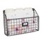 Metal Wall Mount Wire Basket, Hanging Mail and Magazine Organizer (13 x 9 In)